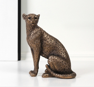 Diseño Art <span class=keywords><strong>Deco</strong></span> de resina de leopardo creativo Simple moderno para decoración de escritorio de hogar y oficina - Product Image 6