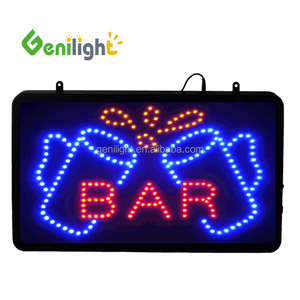 Genilight High Quality Super Brightness LED Rectangle <strong>Cocktail</strong> Cup <strong>Neon</strong> <strong>Sign</strong> Waterproof AC 110-220V Customizable Advertising - Product Image 6