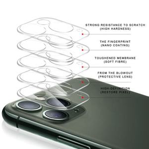 ฟิล์มกันรอยเลนส์กล้อง HD ใส สีดำ<span class=keywords><strong>เหลือง</strong></span> สำหรับ <span class=keywords><strong>iPhone</strong></span> 11 12 13 14 Plus Pro Max กระจกนิรภัย - Product Image 3