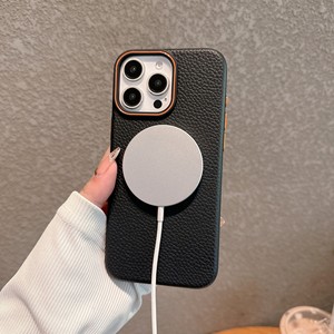เคสโทรศัพท์ TPU เงาหรูหรา ลายลิ้นจี่ สำหรับ <span class=keywords><strong>iPhone</strong></span> 17 Air 15 14 Plus 13 12 <span class=keywords><strong>11</strong></span> <span class=keywords><strong>Pro</strong></span> <span class=keywords><strong>Max</strong></span> 16E รองรับการชาร์จไร้สายแบบแม่เหล็ก - Product Image 6