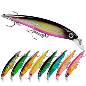 WEIHE 11cm 13.4g Leurre Artificiel Flottant Minnow ABS, Crankbait, Swimbait, Wobblers pour la Pêche en Eau Douce, en Rivière et en Lac - Product Image 1