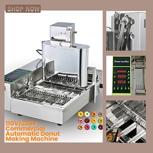 Multifunctional 9 Piece <strong>Maker</strong> 2Kw Machines De Fabrication Donald'<strong>s</strong> Donuts Consistent Output Deep Fryer Donut With High Quality - Product Image 3