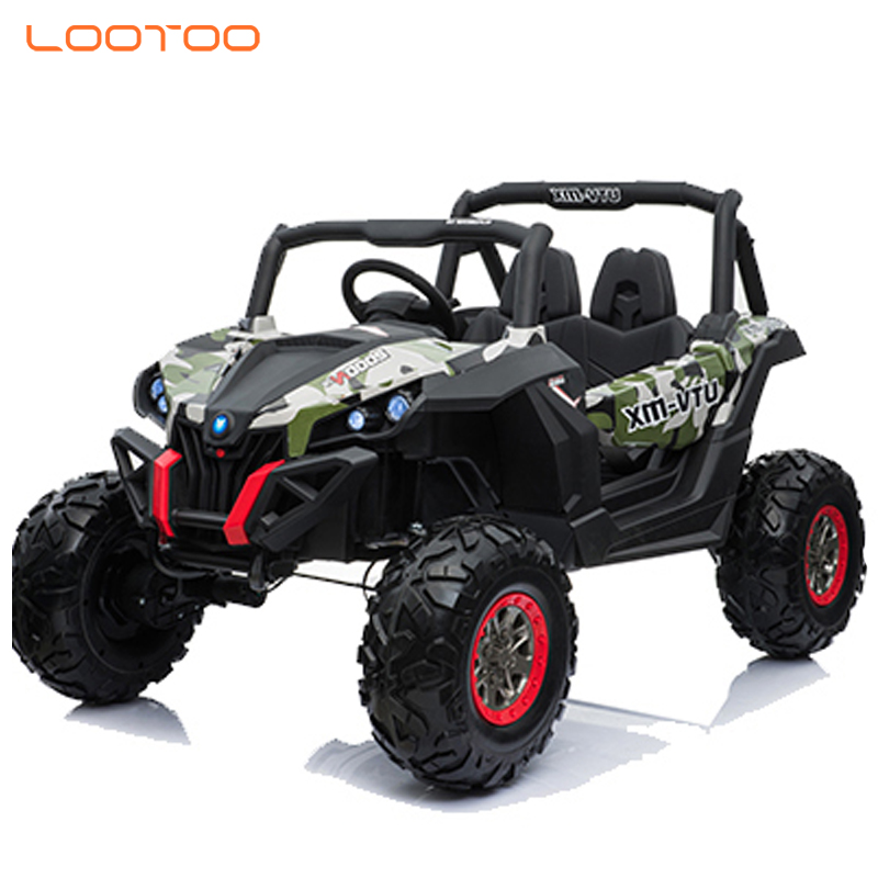 kids electric ride-on cars  4 wheels children's atv ride on cars for kids 2 seat with remote