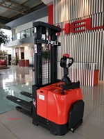 Heli Forklift 1.3Ton Electric Pedestrian Reach Truck Empileur à jambes larges CQDH13 pour palette à double étage avec ACCESSOIRE