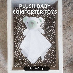 <span class=keywords><strong>Doudou</strong></span> <span class=keywords><strong>en</strong></span> peluche pour nouveau-né, adorable ours, lapin, renard, <span class=keywords><strong>en</strong></span> coton PP, tissu super doux, cadeau d'anniversaire, sécurité - Product Image 3