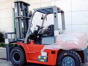 Dieselbetriebener Gabelstapler 9 Tonnen Lagerhaus Outdoor Schwerlast-Transportausrüstung CE EPA - Product Image 2