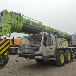 Pre-owned Zoomlion 80T Truck <b>Crane</b>, functional core engine and quality pump, durable industrial heavy lifting machine - Product Image 1