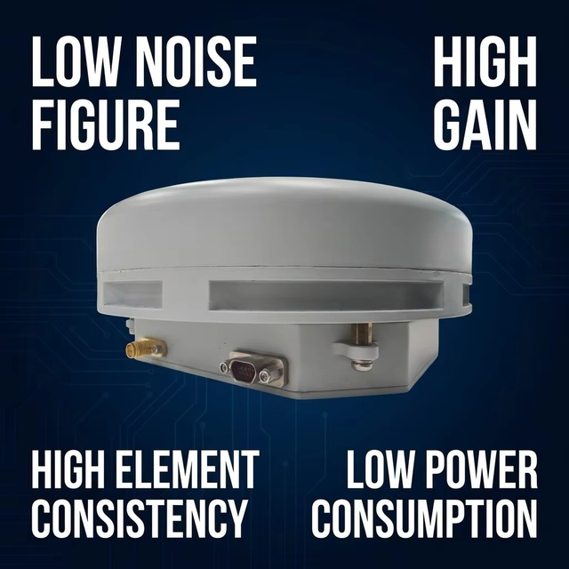 Integrated CRPA GNSS Multi Constellation Antenna Array 8-Channel BDS B1 GPS L1 Galileo E1 7-Direction Signal Guard Positioning