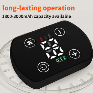 CE Certified Wireless Electric <b>Heating</b> <b>Knee</b> Massager with Red Light <b>Heating</b> 3000mAh Battery for Leg Pain Relief Fever Treatment - Product Image 3