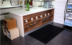 Modern Design High Quality Anti-Fatigue <b>Kitchen</b> Room Rubber <b>Mat</b> with Holes - Product Image 5