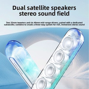 Nouveau système audio sans fil <span class=keywords><strong>Kardon</strong></span> Crystal 5 RGB Hi-Fi pour <span class=keywords><strong>ordinateur</strong></span> de bureau – Cadeau idéal pour <span class=keywords><strong>Harman</strong></span> <span class=keywords><strong>Kardon</strong></span> - Product Image 2