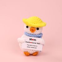 Poupée pomme de terre au crochet faite main, motif uni, décoration de Noël pour la maison, produit transfrontalier très vendu