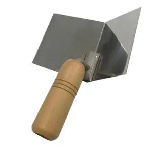 Trọng lượng nhẹ vách thạch cao Công cụ bằng gỗ xử lý bê tông bên trong góc trowel