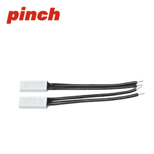 Interrupteur de contrôle de température Pinch Ksd9700, 250V 5A, protecteur thermique normalement fermé pour appareils électriques - Product Image 1