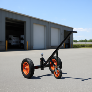 Chariot de remorque réglable en hauteur, capacité 1000 lb, avec pneus de 14 pouces pour remorques utilitaires de transport - Product Image 2