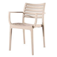 Chaise de salle à manger empilable en plastique PP, vente chaude, chaise de restaurant, chaise d'extérieur, mobilier de maison