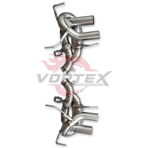 Escape Catback Valvetronic de Acero Inoxidable 304 Dorado VORTEX, Superventas, para Ferrari F12 Berlinetta 6.3L V12 2012-2017 - Product Image 5