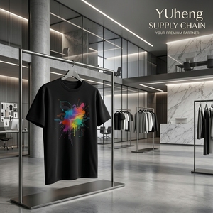 Camiseta Premium de 230 g/m² para Hombre, 100% Algodón, Talla Grande, Corte Holgado, Bordes Deshilachados, Estilo Urbano, Etiqueta Tejida Personalizada - Product Image 6