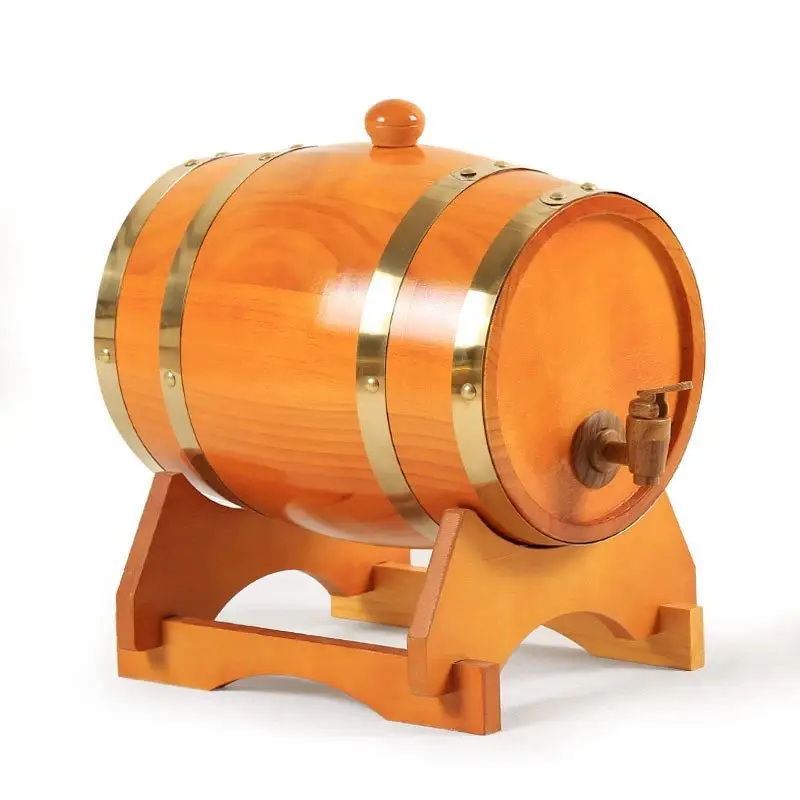 Barile di legno di legno di legno di legno barile di rovere birra termostatico barile di fermentazione
