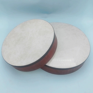 Wholesale Vintage Brown Wooden Frame Hand <b>Drum</b> Single Side Orff Percussion Instrument For Kids - Product Image 3