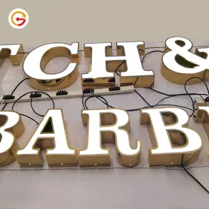 Jagarsign-LETRAS DE CANAL personalizadas para tienda, letrero frontal para salón de belleza, Logo