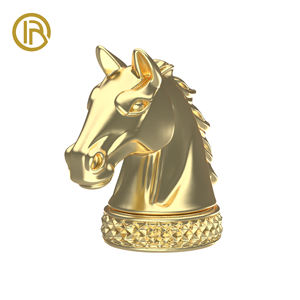 Tapas <span class=keywords><strong>de</strong></span> Perfume Magnéticas con Cabeza <span class=keywords><strong>de</strong></span> <span class=keywords><strong>Caballo</strong></span> en Zamac, Diseño Moderno, Personalizadas OEM/ODM, Nueva Llegada - Product Image 6