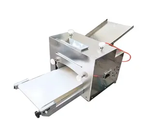 Machine à presser la pâte Naan de table électrique automatique Machine à presser la pâte à pain plat Roti Pizza