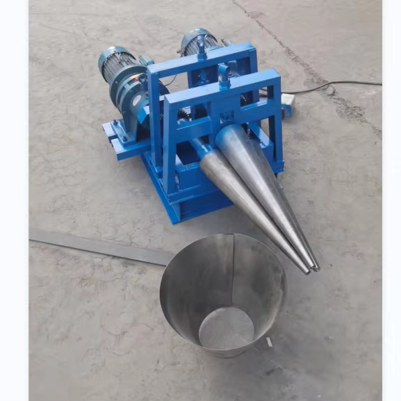 Small Cone Plate Rolling Machine 3