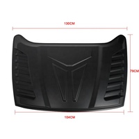 Couvre-capot noir mat pour BYD Shark 6 2024 2025 Accessoires extérieurs automobiles