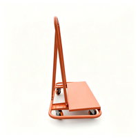 Chariot de rangement pliable en métal LOADPRO pour chariots à plateau - Conception peu encombrante pour usage domestique