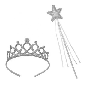 Baguette Magique de Fée pour Halloween et Noël, Décoration de Fête DIY, Accessoire Magique pour Enfants, Hibou Rose Mignon, Paillettes - Product Image 4