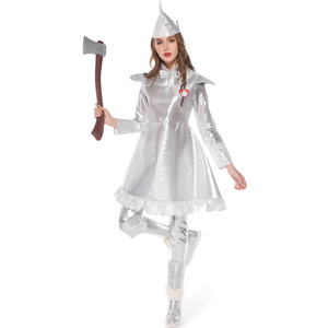 Costume d'<span class=keywords><strong>Halloween</strong></span> 2026 M-XL pour femme adulte, tenue de scène en tôle pour la danse - Product Image 4