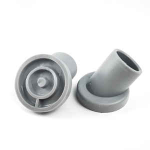 Protection de pieds en PVC pour tube rond de 22 mm, noir/gris, antidérapante, durable, épaissie, accessoires pour pieds de meubles - Product Image 2