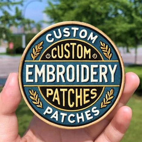 Customize 3d Musical Bands Iron on Patch Soccer Club Brand Team Embroidered Patches for Clothing