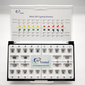 Serie <span class=keywords><strong>Roth</strong></span>/mbt 022/018 tipo Yamei ortodontico dentale denti staffa vendita calda staffa autolegante attiva scatola di plastica Ce - Product Image 3