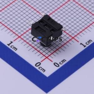 TS-1102S-B-F-B Tactile Switch SMD-4P,6x6mm Switch Single Pole Single Throw Round Button 1.6N Vertical Mount - Product Image 2