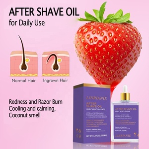 L'odore della fragola dell'etichetta privata lenisce la pelle dall'<span class=keywords><strong>olio</strong></span> <span class=keywords><strong>da</strong></span> <span class=keywords><strong>barba</strong></span> vegano idratante profondo delle donne Area sensibile del Bikini della pelle - Product Image 3