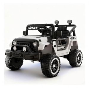 Voiture électrique pour enfants 2025, véhicule à batterie avec musique, lumières et télécommande, conduite en plein air sécurisée et amusante - Product Image 1