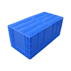 صندوق الاتحاد الأوروبي كبير لوجستي بلاستيكي مقاوم للتسرب صناديق متحركة ثابتة قابلة للتكديس بغطاء متين - Product Image 3