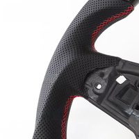 Volant sport personnalisé en cuir et fibre de carbone forgée classique pour Volkswagen Golf MK7/7.5 GTI R 2013-2020 BM
