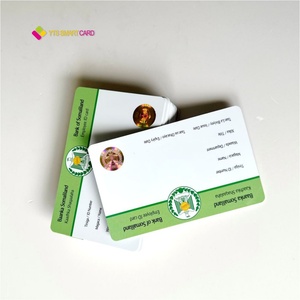 Tarjeta Inteligente RFID de PVC con Impresión a Todo Color Personalizada de Alta Calidad YTS, Tarjeta con Holograma y Estampado en Caliente Dorado/Plateado - Product Image 2