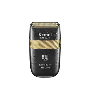 Rasoir électrique Kemei KM-T371, tondeuse à barbe à lame oscillante, rechargeable, affichage numérique, tête de coupe flottante lavable - Product Image 1