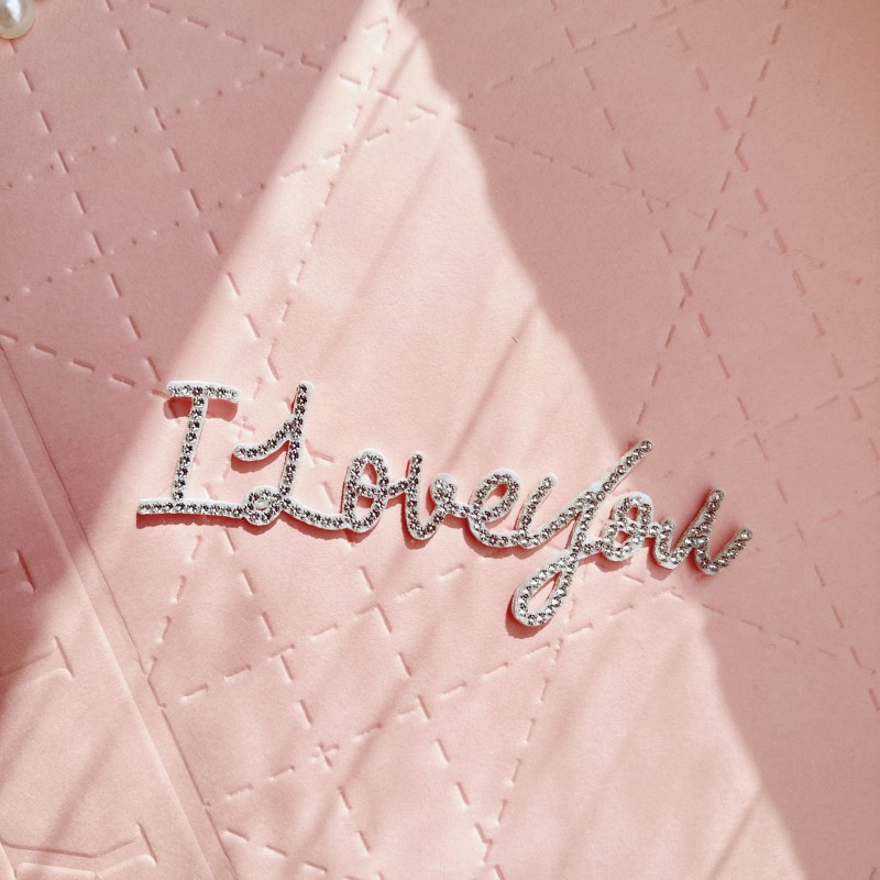 Argent-5pcs Je t'aime