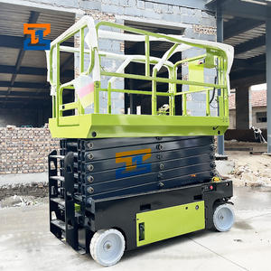 Plataforma elevadora de tijera de 3 metros de altura, 4 metros, 6 metros, mini plataforma hidráulica eléctrica, elevador de tijera de batería automático - Product Image 4