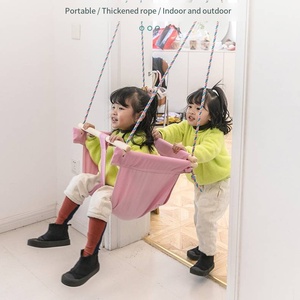 Silla Colgante Interior y Exterior y <span class=keywords><strong>Hamaca</strong></span> para Bebé con Protección de 360 Grados, Columpio para Niños, Silla Colgante para Niños - Product Image 5