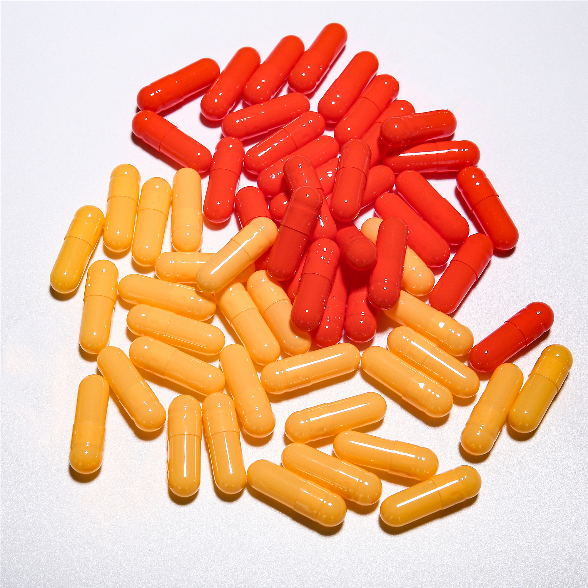 Энтеровое покрытие 00 #0 #1 #2 # кислотоустойчивые овощные разделенные Hpmc пустые вегетарианские капсулы