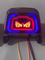 Nouveau design, pièces modifiées pour moto Bajaj Ct100, feu arrière de moto, feu de signalisation Ct100, modification de moto, feux arrière
