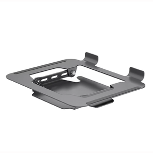 ขาตั้งแล็ปท็อป/แท็บเล็ตแบบพับได้ วัสดุโลหะ แข็งแรง ปรับได้สองระดับ ขนาด 17 นิ้ว รับน้ำหนักได้ 10 กก. สำหรับ <span class=keywords><strong>iPad</strong></span> รุ่นใหม่ ราคาประหยัด - Product Image 4