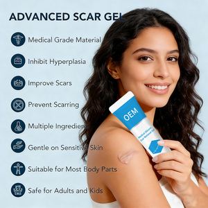 Gel Perawatan Bekas Luka Silikon Medis Tahan Air Label Pribadi 15g Penghilang Bekas Luka Silikon Gel Bekas Luka - Product Image 3