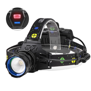 2000lumen 30W LED dài phạm vi đèn pha 5 chế độ Loại-C USB sạc Đầu đèn pin ngăn cảnh báo ánh sáng đèn pha - Product Image 4